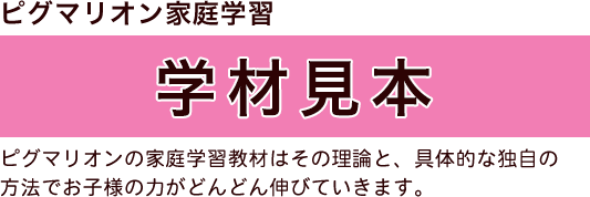 資料ダウンロード|ピグマリオン幼児家庭学習