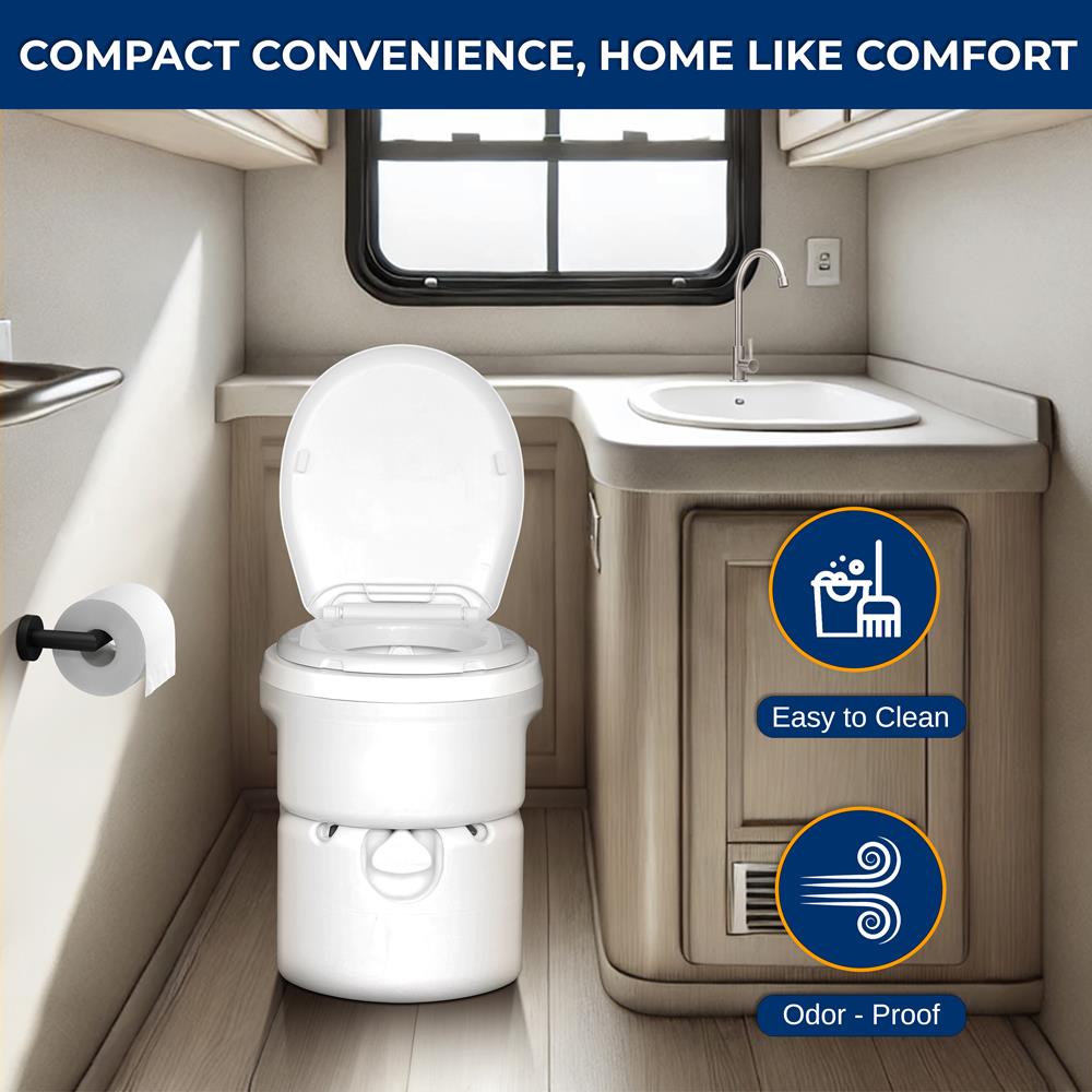 Outdoor Portable Toilet – Pyle USA