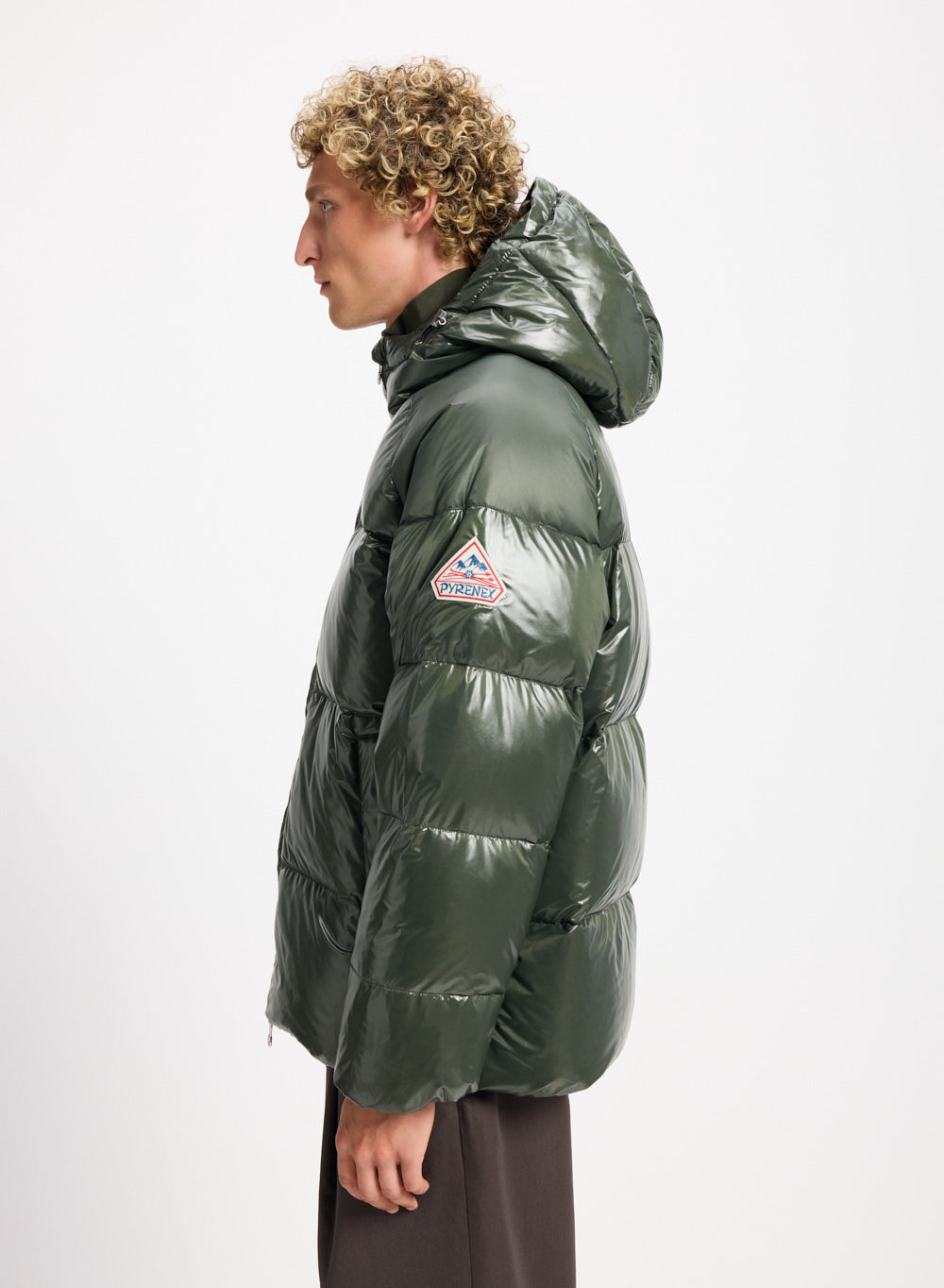 Unisex warm shiny down jacket Sten | Pyrenex EN
