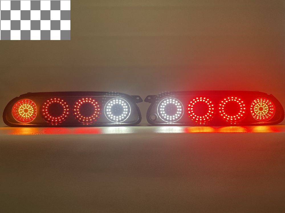 JZA80スープラのフルLEDテールランプTQJ-A804w-ICHIMATSU QestJapan