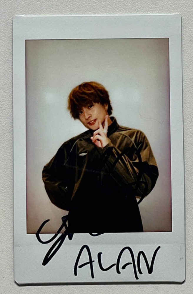 HOT SHOT購入特典 白濱亜嵐サイン GENERATIONS 白濱亜嵐サイン入り