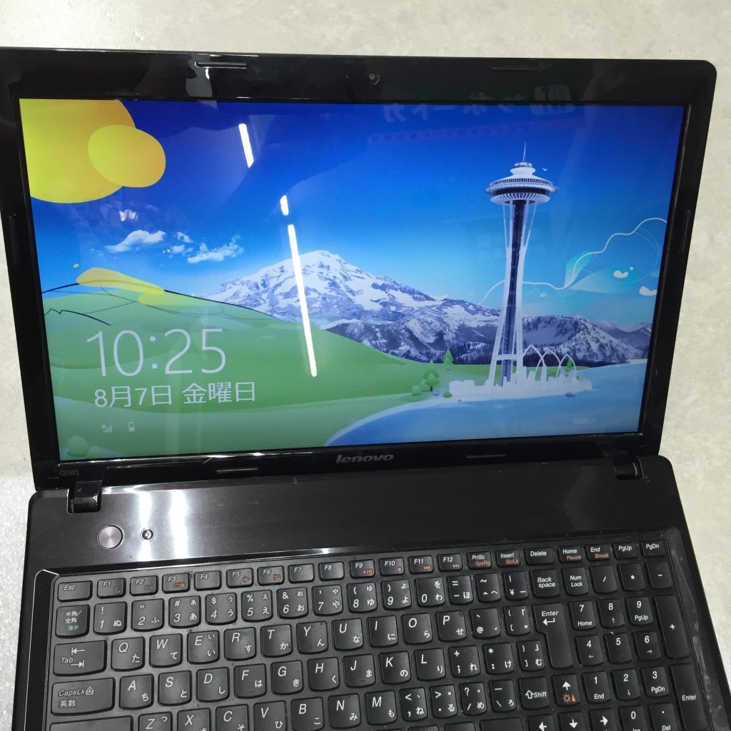 lenovo G580】ノートパソコン液晶ディスプレイ修理・奈良県大和高田市N