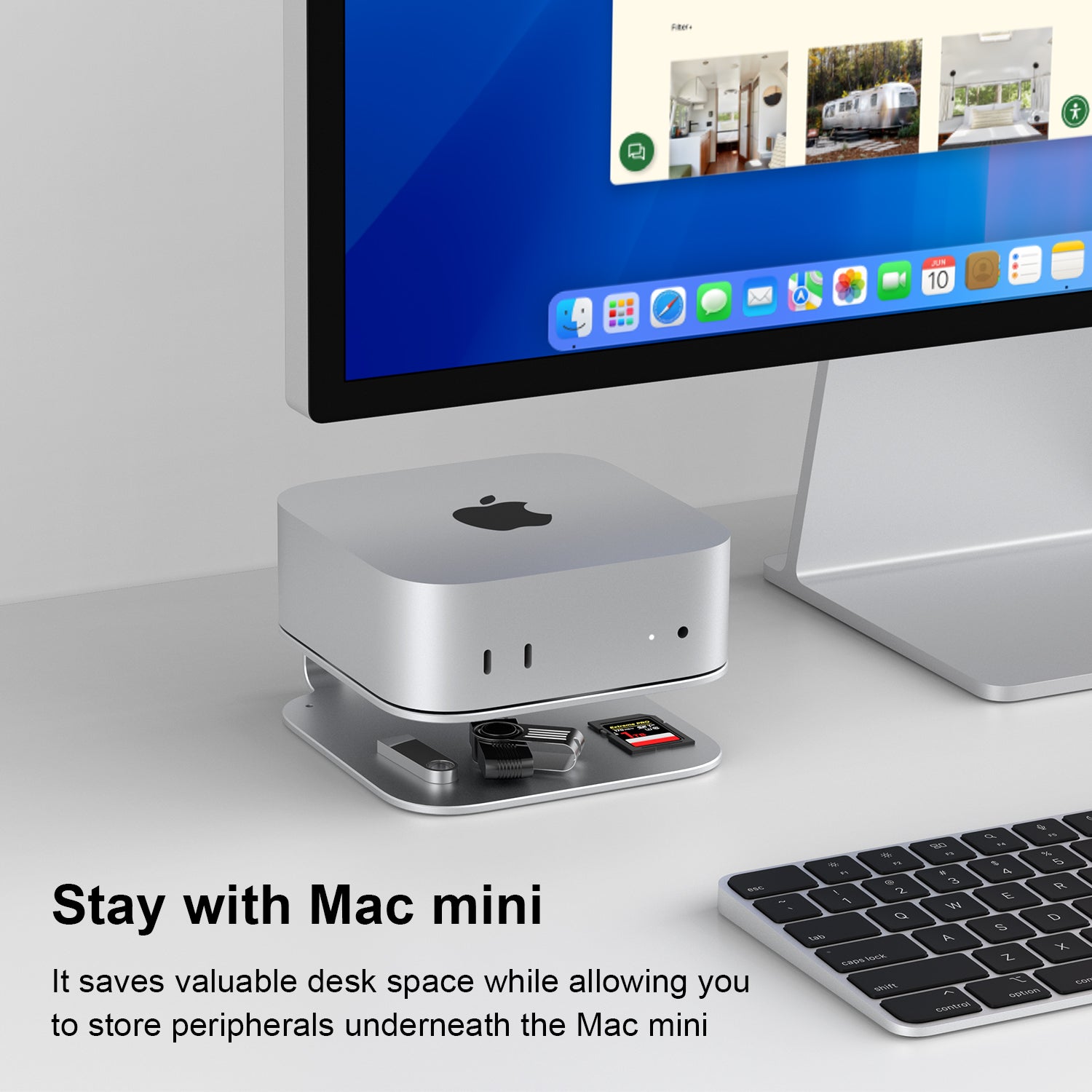 Mac mini M4 Stand – Qwiizlab