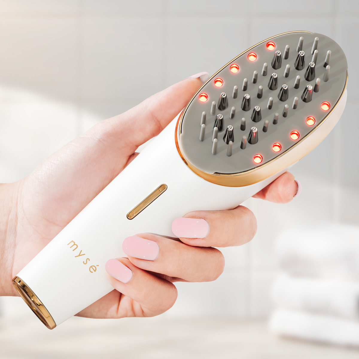 ブラシ型美顔器 ミーゼ スカルプリフト プラス ミーゼ（myse) - QVC.jp