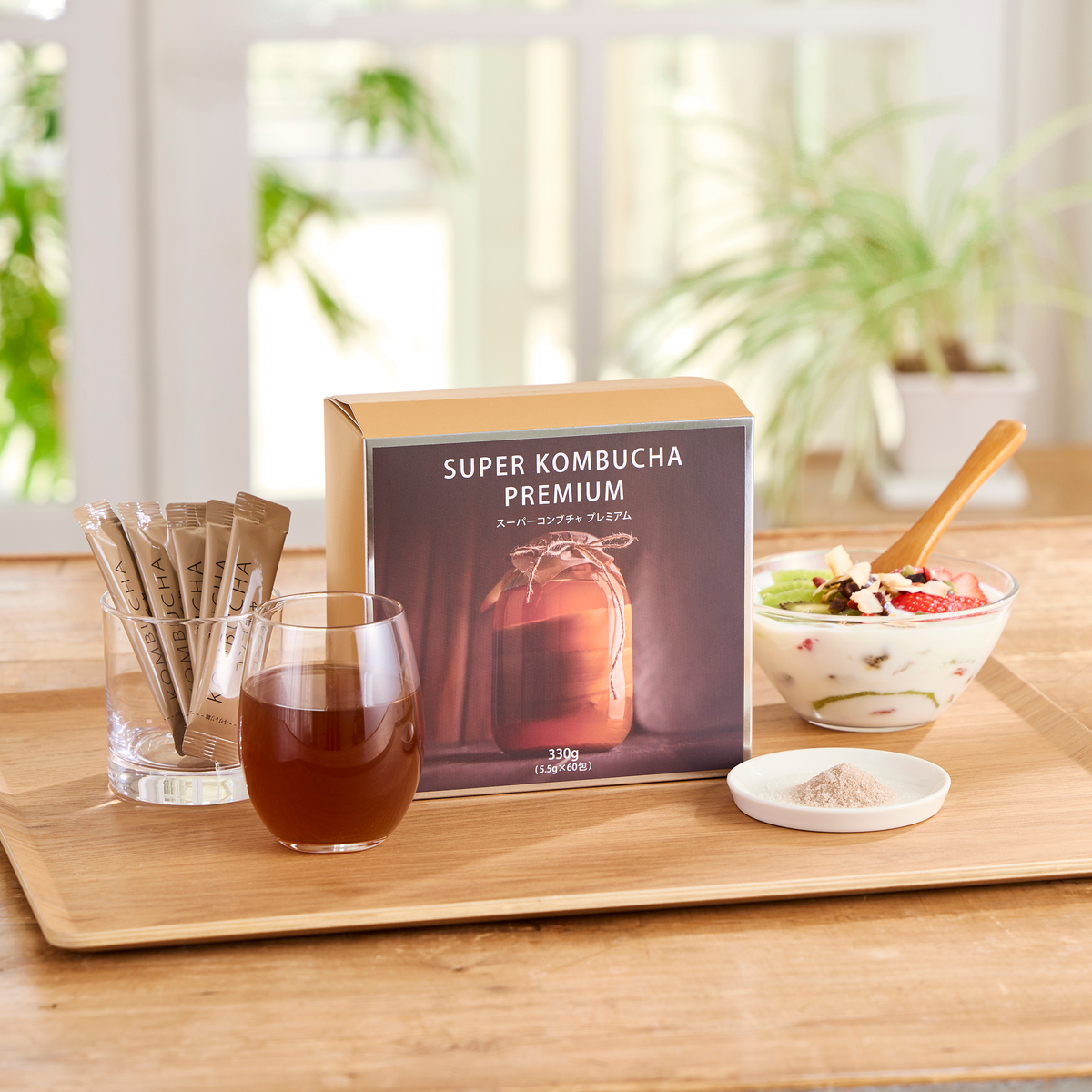 城咲仁 SUPER KOMBUCHA PREMIUM 60包 - QVC.jp