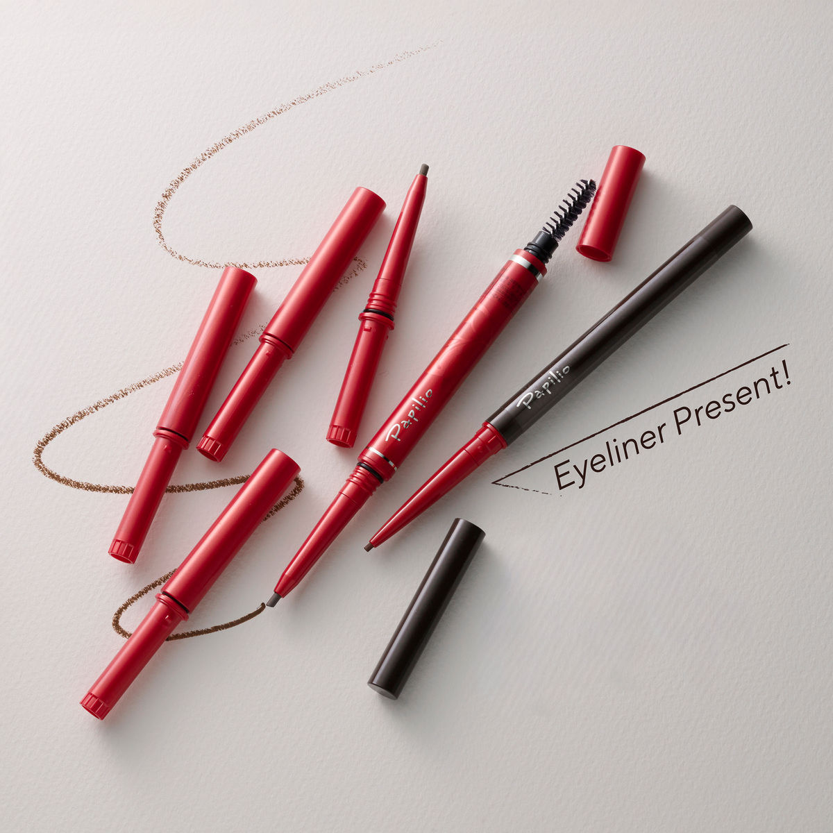 パピリオステイブロウG リフィル4本特別セット パピリオ（Papilio