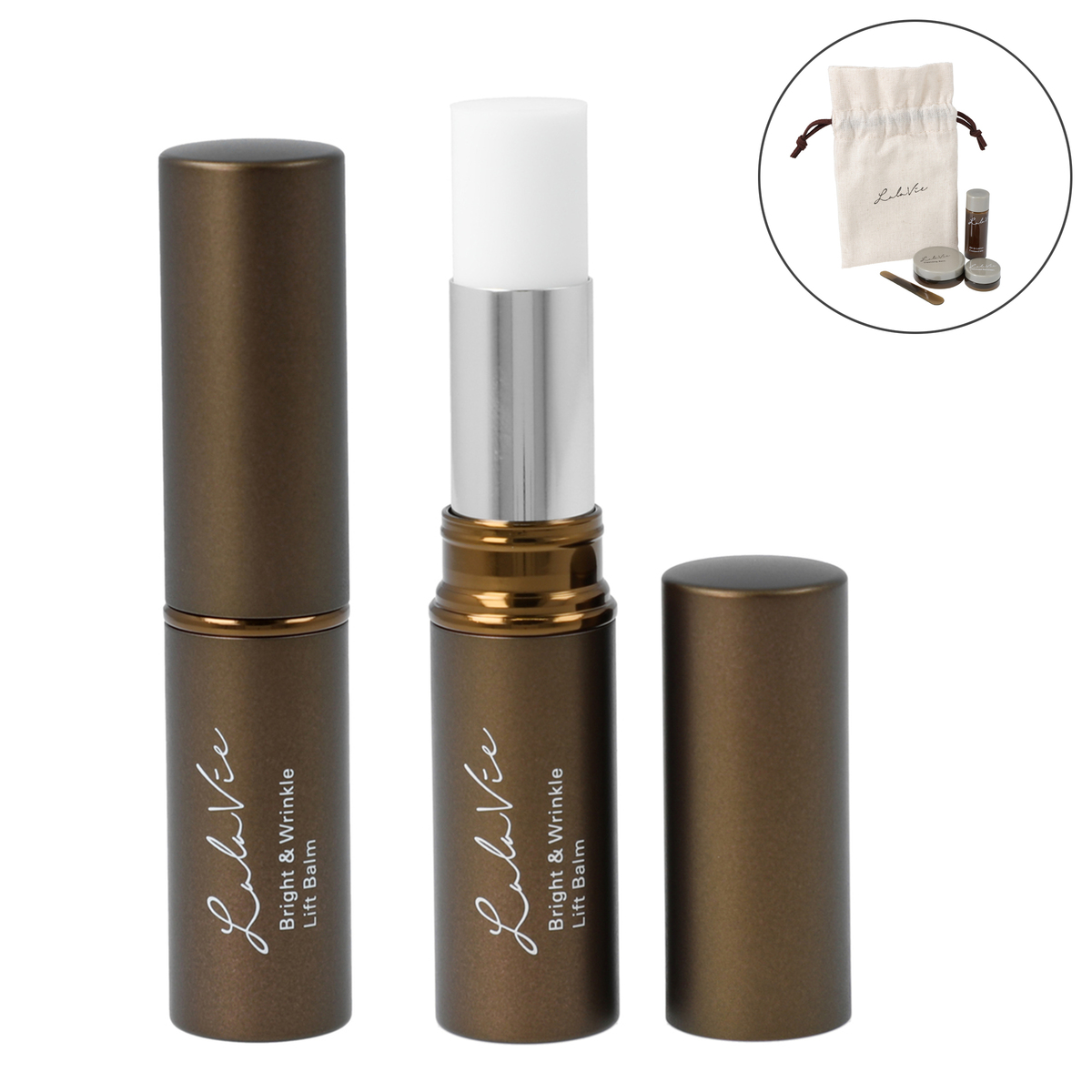 ララヴィ医薬部外品ブライト&リンクルリフトバーム2個P付 ララヴィ