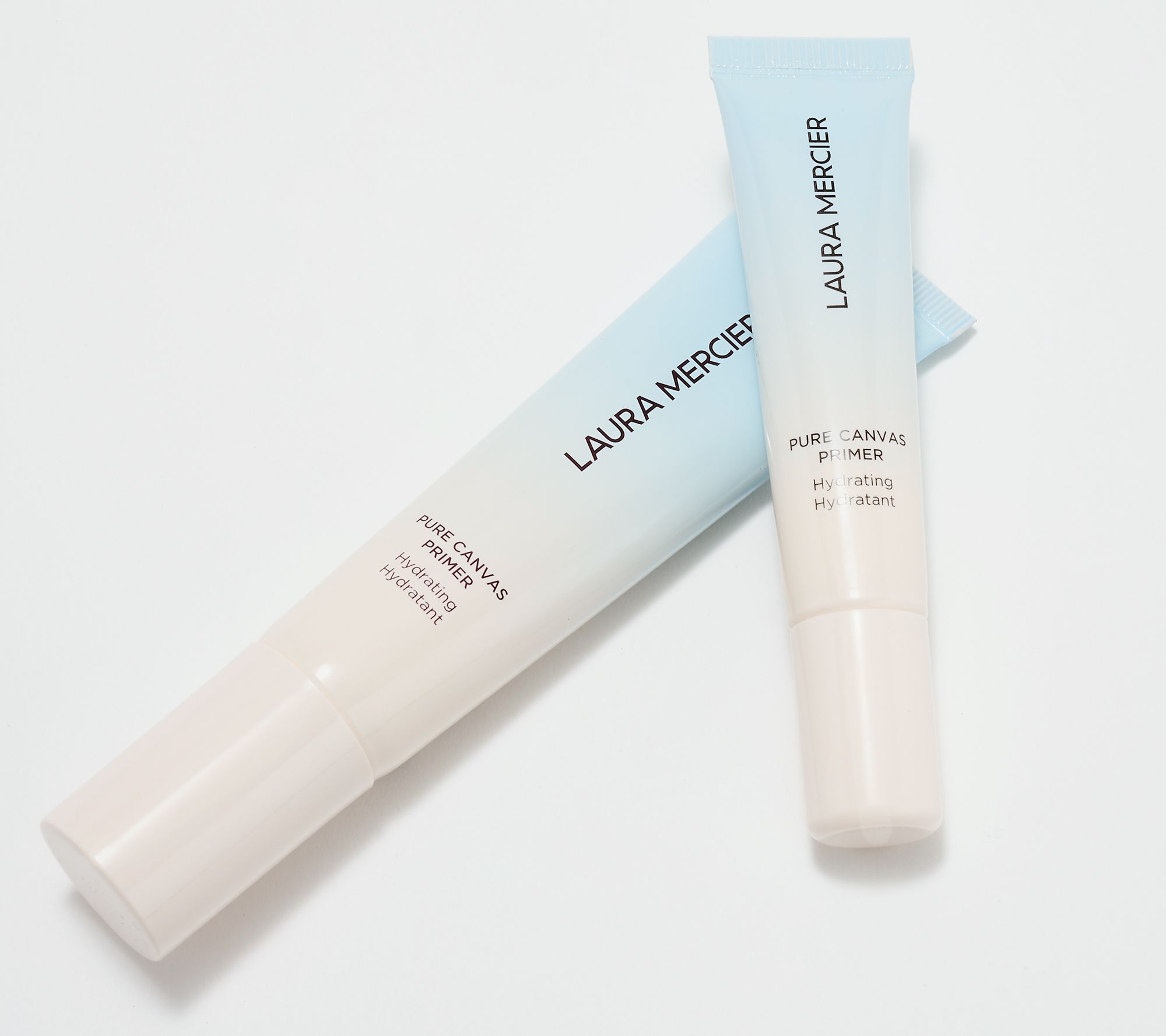 Laura Mercier Pure Canvas Hydrating Primer Home and Away Duo - QVC.com
