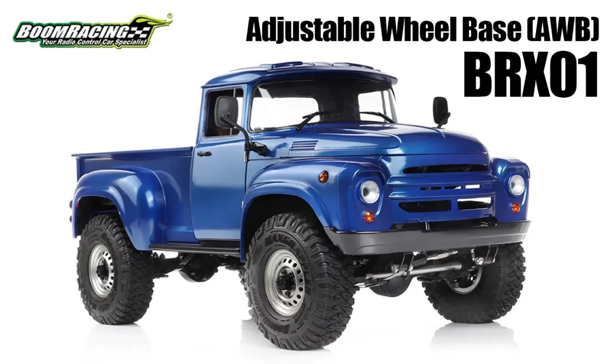 BoomRacing】BRX02にショートホイールべース車「Land Rover Series III