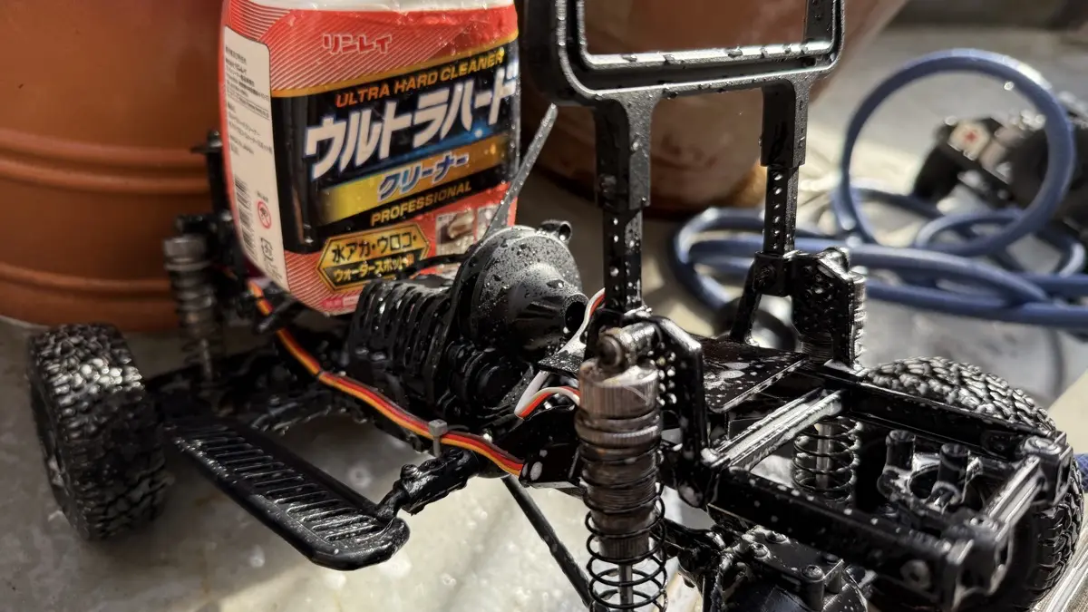 洗車】遊んだ後は水洗いが基本 | 泥汚れはなかなか落ちない | Rock'n