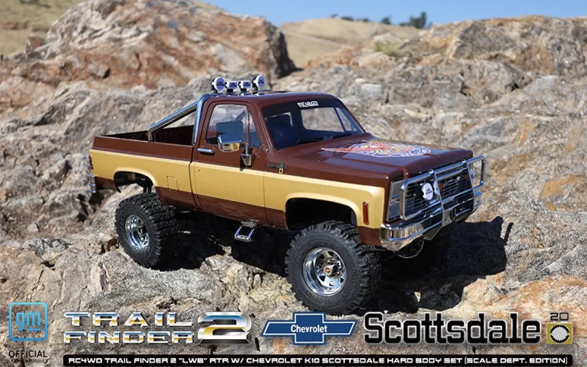 新製品】RC4WD トレイルファインダー2 Chevrolet K10 Scottsdale(Scale