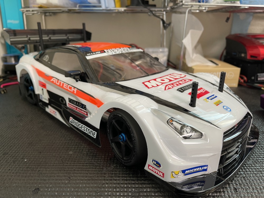 タミヤ SP.1584 MOTUL AUTECH GT-R スペアボディセット（軽量） | RC