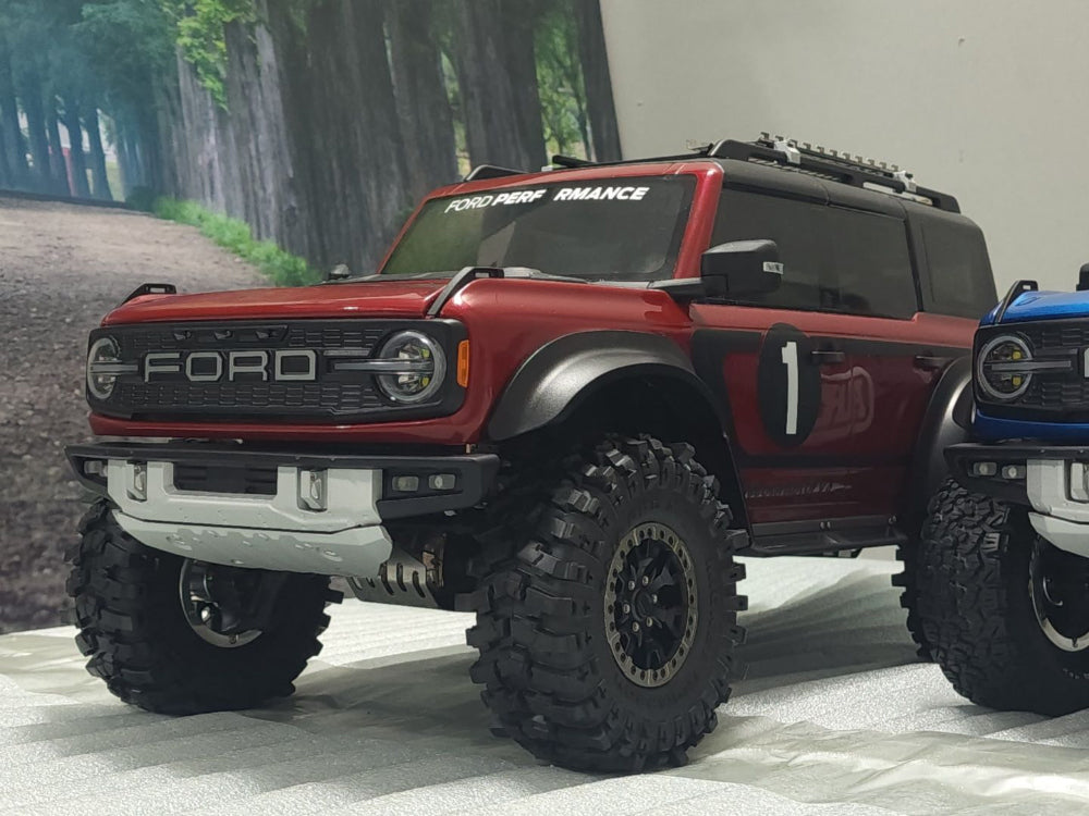 H-TECHトラクサス TRX4 ブロンコ適合 アルミニウム メタル フロント