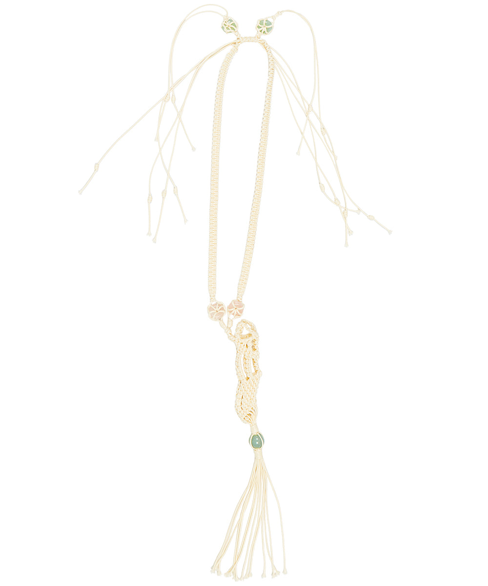 NUTEMPEROR / ナットエンペラー - ROPE SMALL PENDANT (BEIGE) | RADD