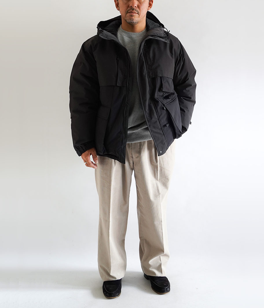 DAIWA PIER 39 TECH LOGGER MOUNTAIN DOWN PARKA [BLACK] - Fresh