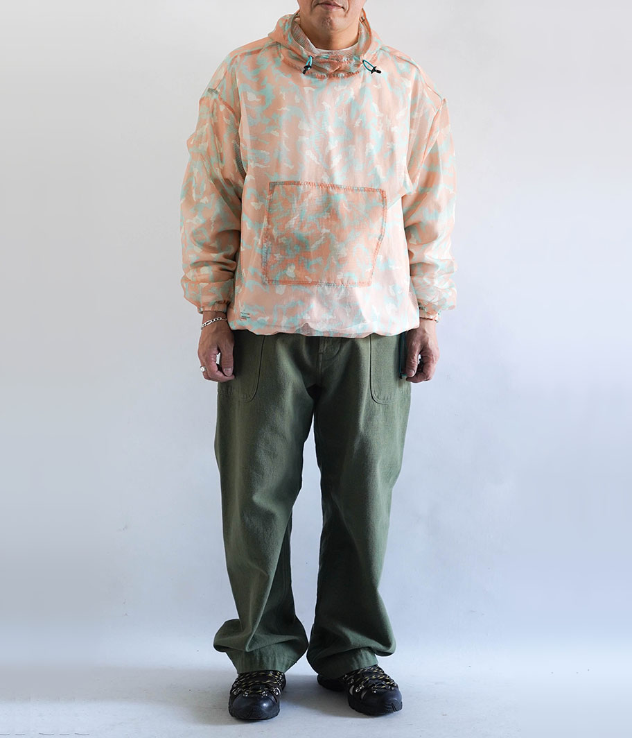 GEEK OUT STORE MESH CAMO HOODIE [CAMO1] - Fresh Service NECESSARY