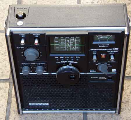 BCLラジオの修理 スカイセンサー5800の修理体験記 （ICF－5800