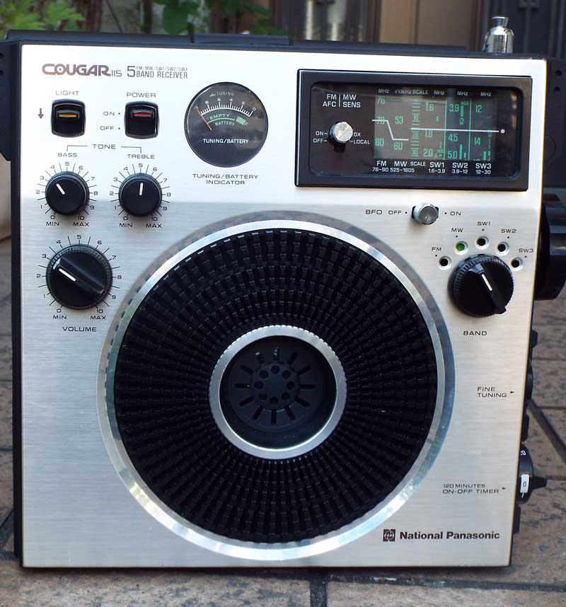 BCLラジオの修理体験記 クーガ115 RF－1150