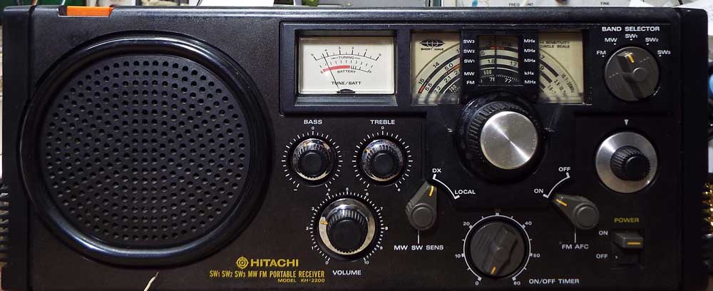 BCLラジオの修理体験記 日立 KH－2200