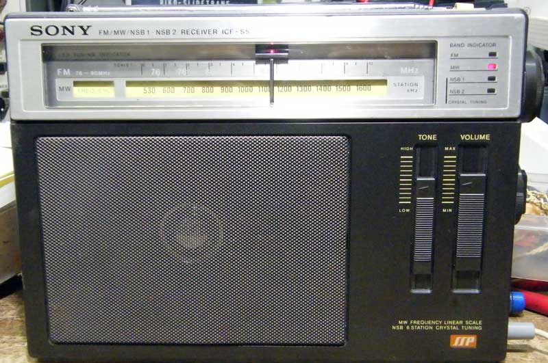 トランジスターラジオ修理体験記 ソニー ICF－S5