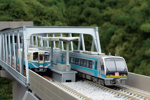 トラス橋の上に駅！？本当にある鉄橋駅 土讃線 土佐北川「風」の駅をN