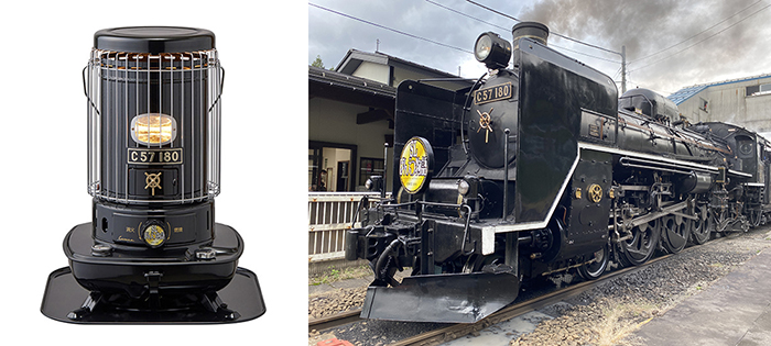 たしかに雰囲気似てるかも！ 石油ストーブになった「SLばんえつ物語