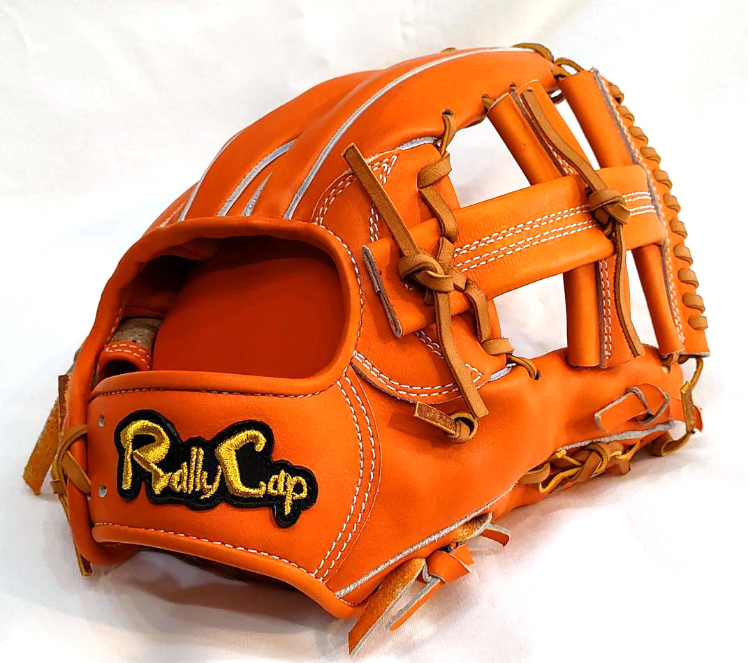 型付け済み【Rally Cap（ラリーキャップ）】硬式用グラブ 内野手用