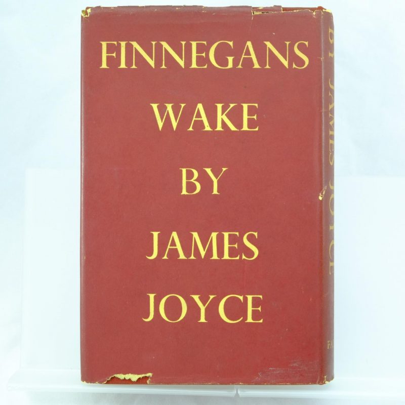 Finnegans Wake by James Joyce, inscribed - Rare and Antique Books