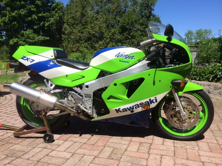 No Reserve H1: 1989 Kawasaki ZX7 for sale in New York - Rare