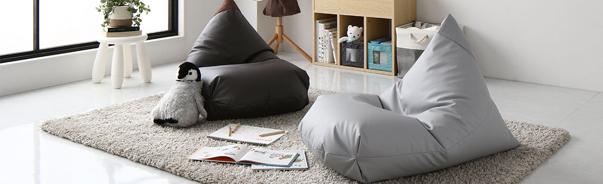 クッション・ビーズクッション（ネイビー） – RASIK（ラシク）家具