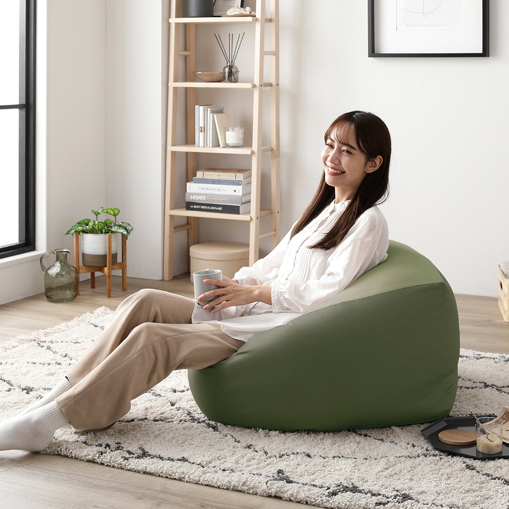 日本製 ビーズクッション 『STIIBO』単品/大きいサイズでゆったりと