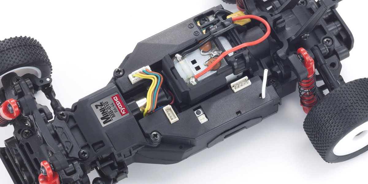 ミニッツバギー レディセット インファーノ MP9 TKI ブルー/イエロー