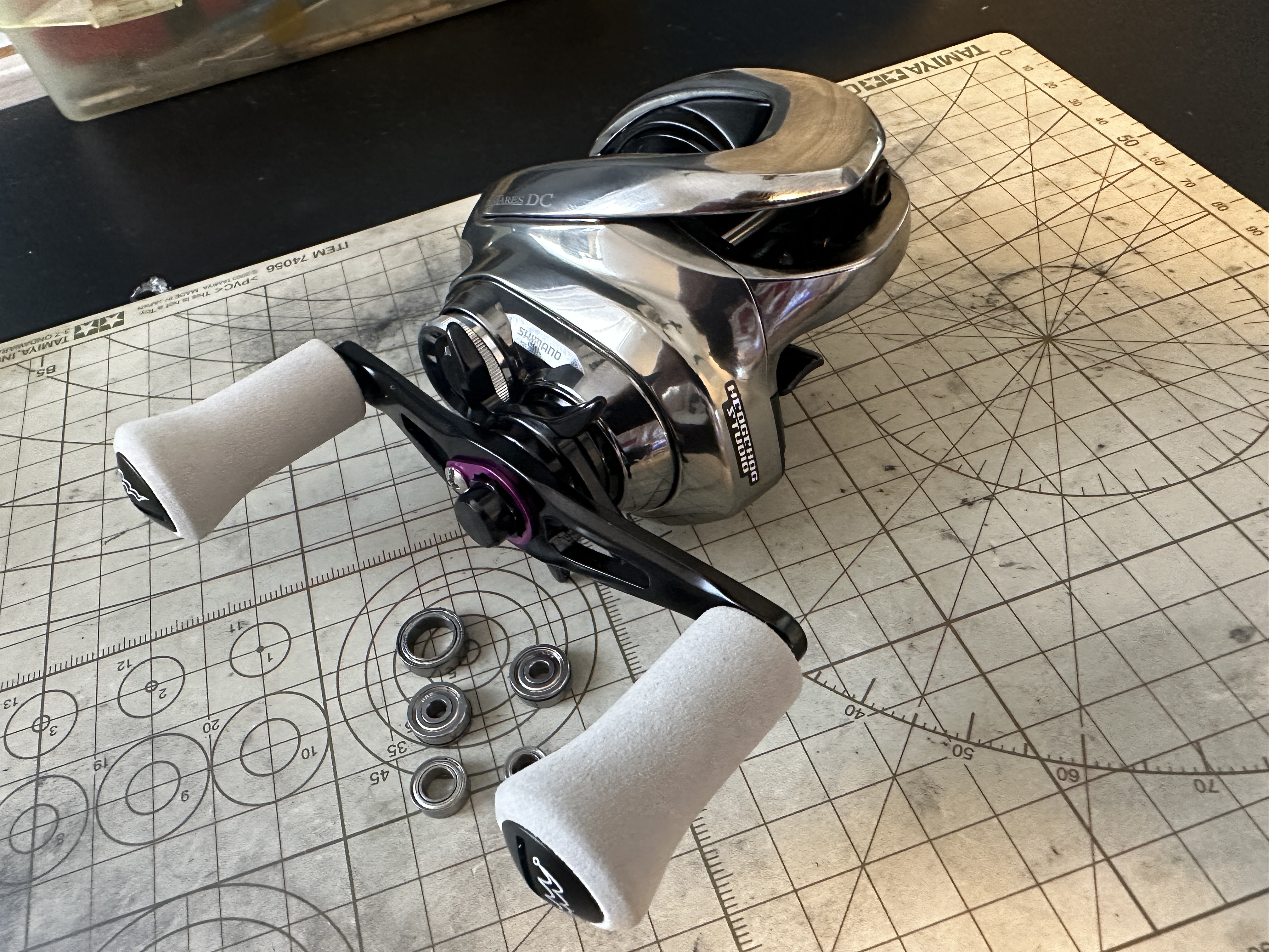 21アンタレスDC オーバーホール ＜ハンドルが固着、スプールが回転