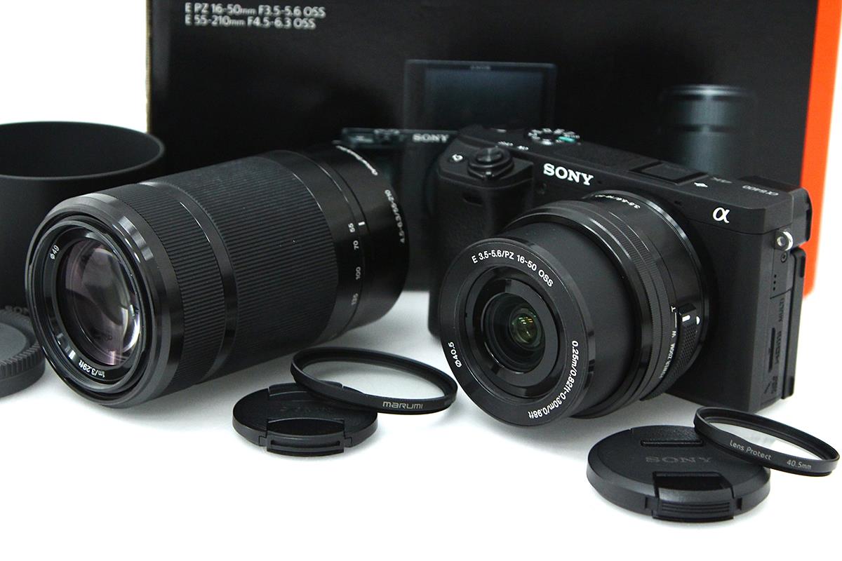 α6400 ILCE-6400Y ダブルズームレンズキット ブラック シャッター回数