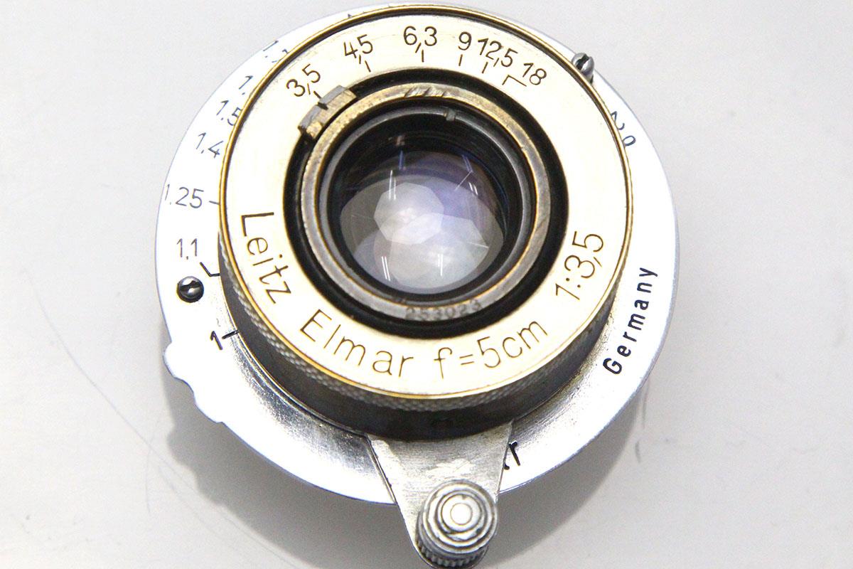 Elmar 5cm F3.5 ニッケルエルマー ライカL39マウント用 γA4317-2M3A-ψ