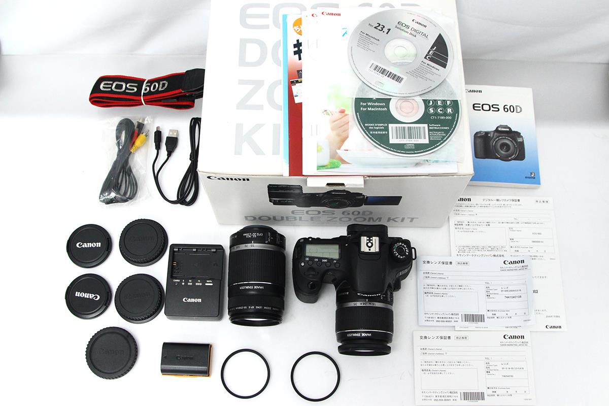 Canon EOS600D 純正レンズ 一眼レフ デジタルカメラセット 美品 Eos