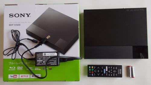 ブルーレイディスク対応/DVDプレーヤー SONY BDP-S1500|福岡のレンタル