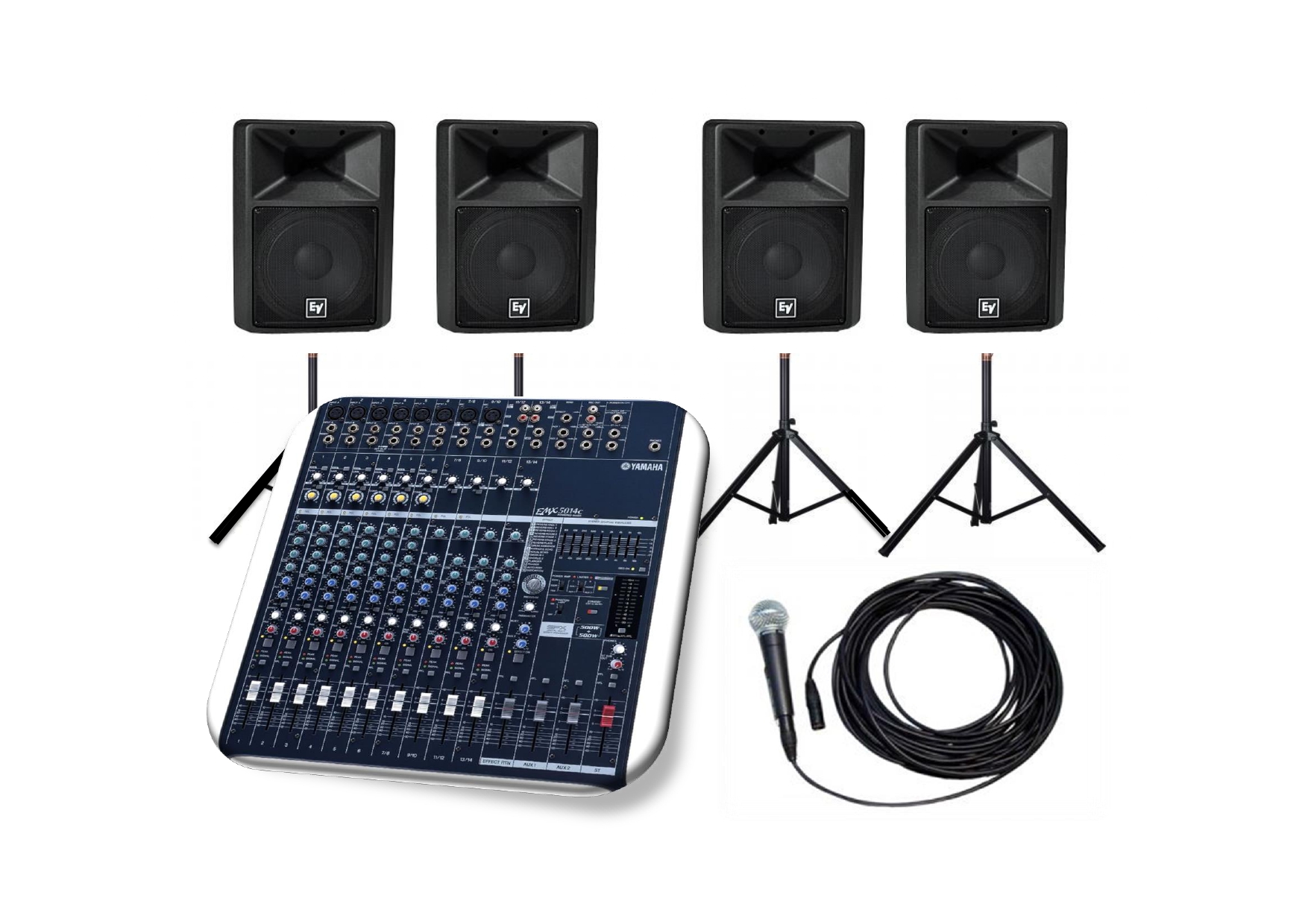 PAシステムセット1KW - レントオール福岡東