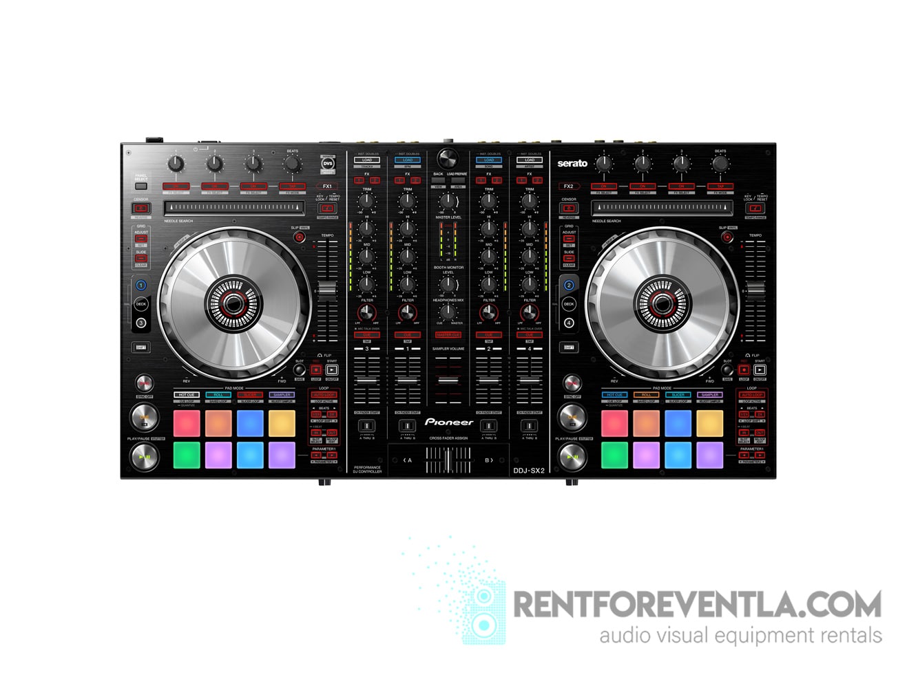 Pioneer DJ DDJ-SX2 controller rental . DJ Equipment