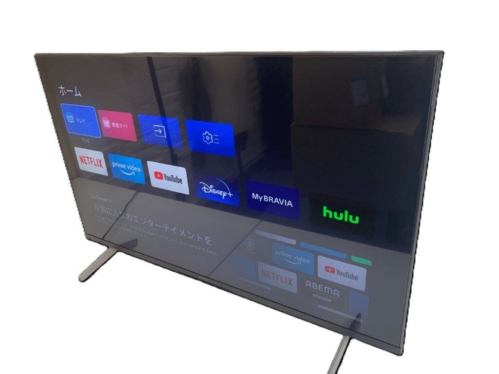 SONY BRAVIA 43インチ 4K液晶テレビ KJ-43X80WK 2022年製 ソニー