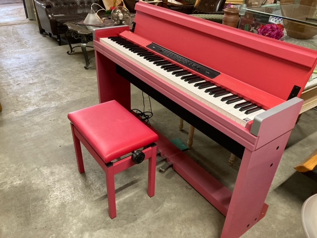 直接引取】KORG コルグ LP-350 電子ピアノ赤 88鍵盤 2010年製 電子ピアノ