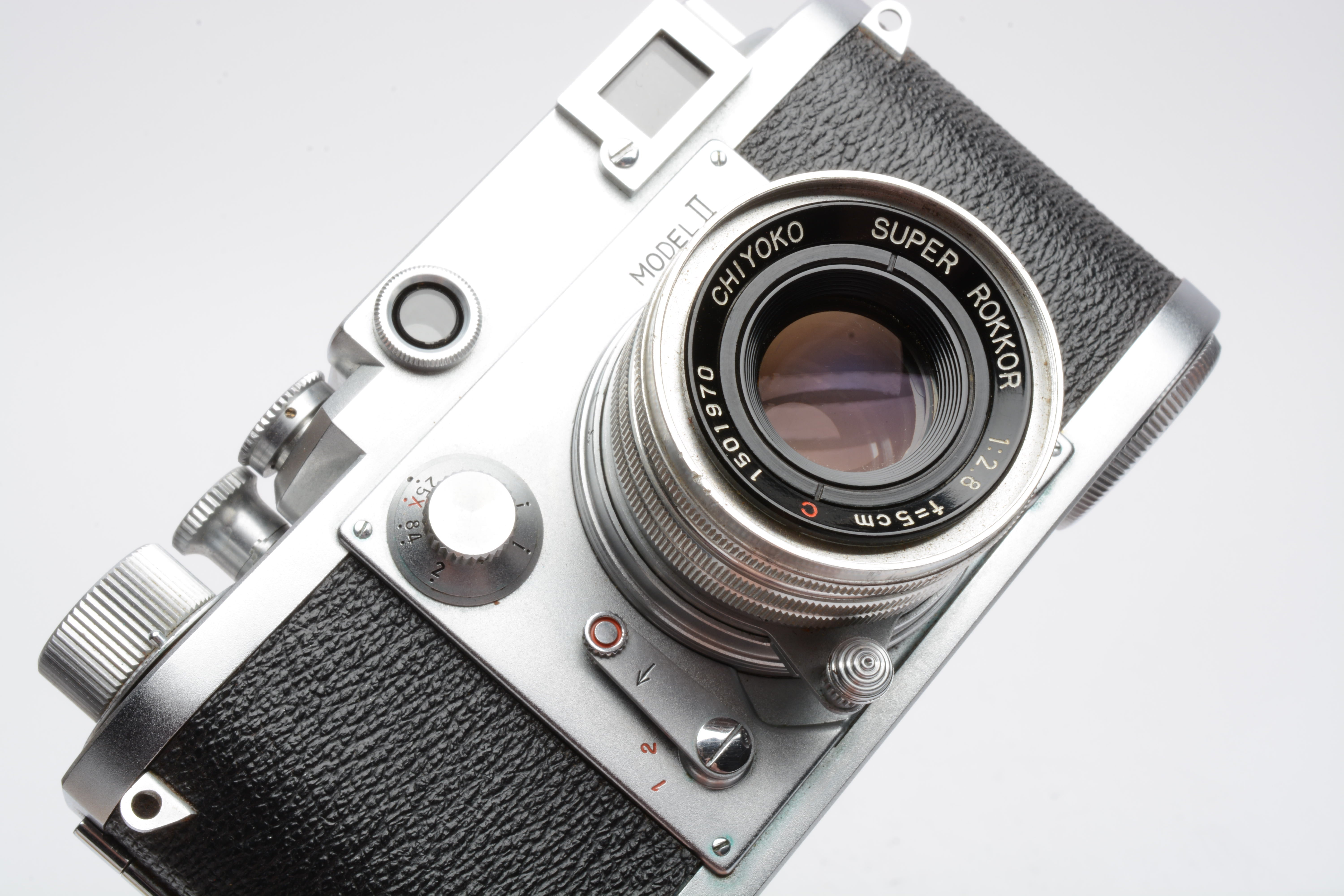 Minolta 35 Model II 35mm rangefinder Camera w/Chiyoko 50mm f2.8