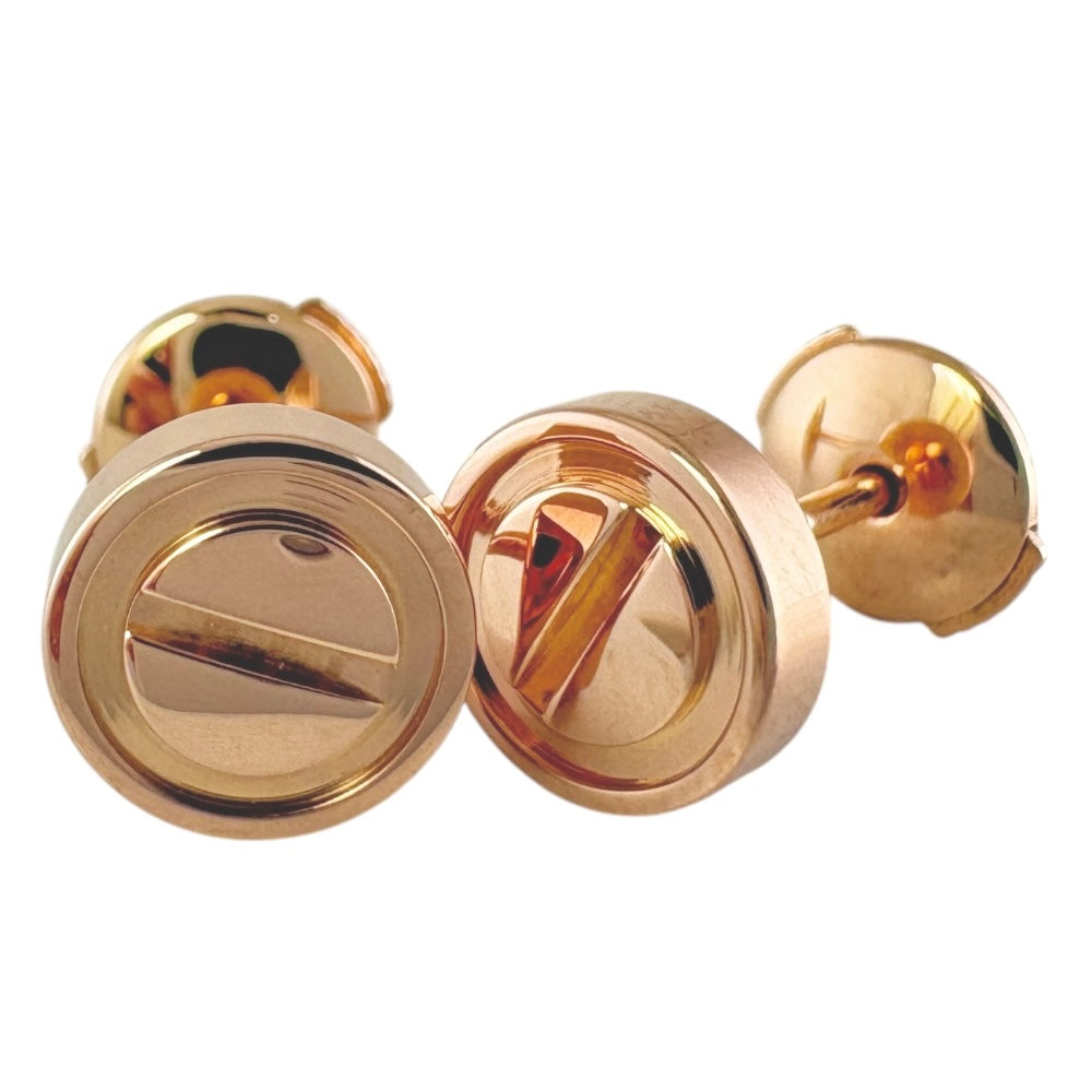 CARTIER カルティエ ラブ ピアス 18金 K18ピンクゴールド レディース