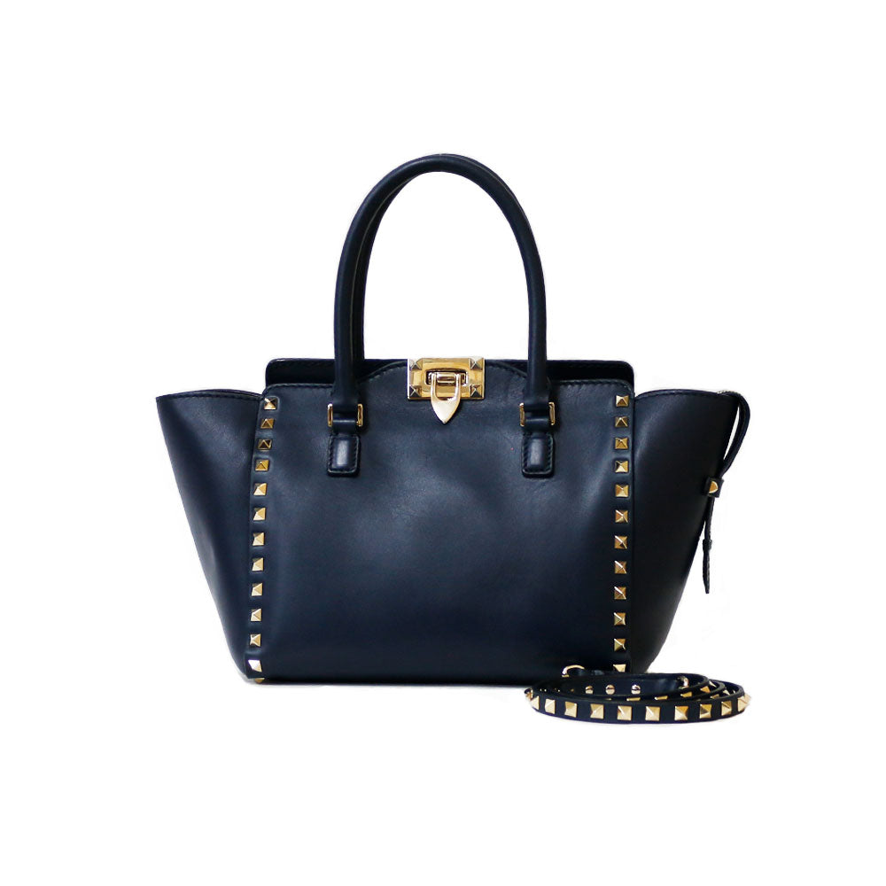 Used] Valentino Garavani Handbag 2WAY Shoulder Rockstud Leather