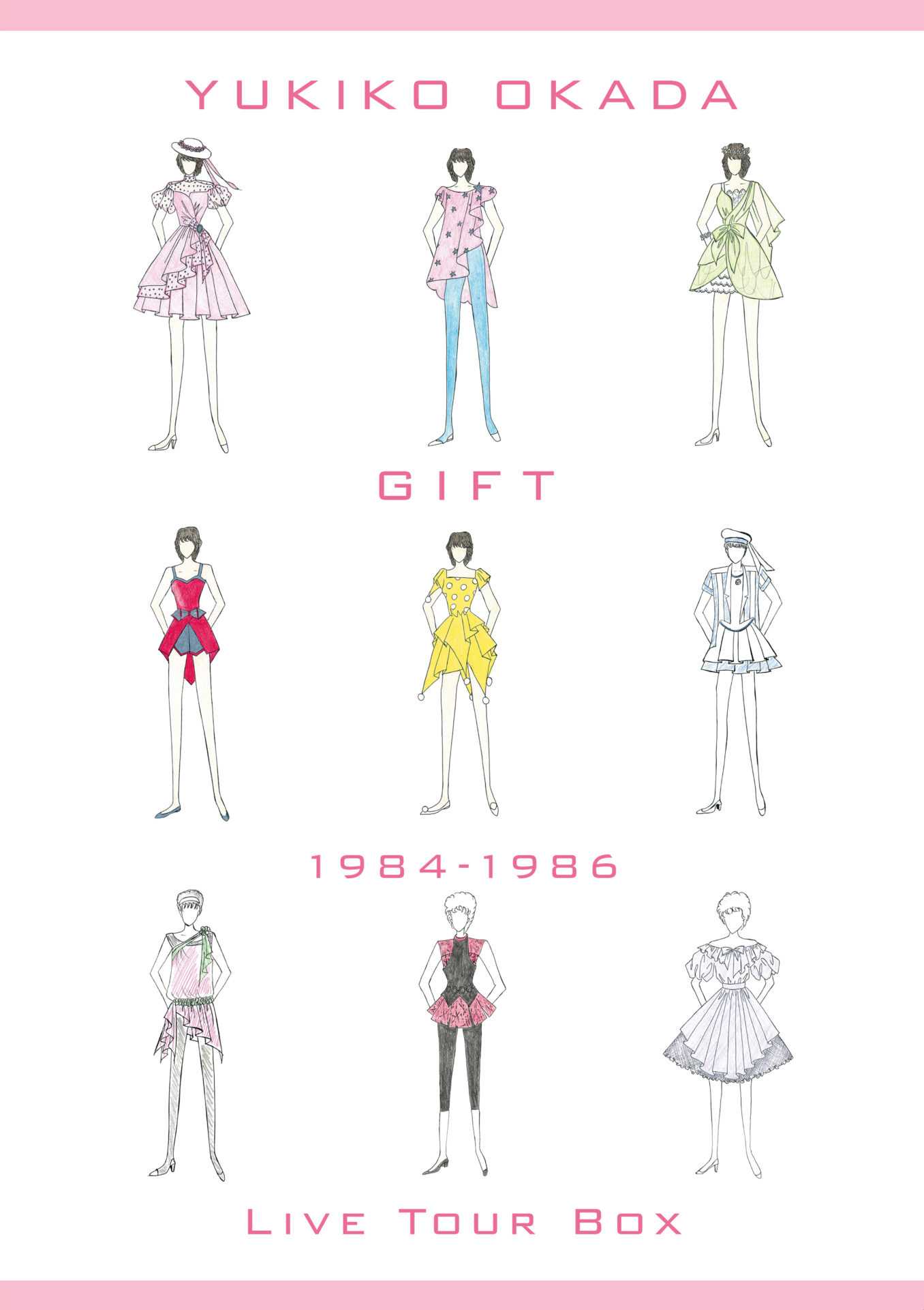 GIFT / 1984-1986 Live Tour Box | ぽにレコPLUS -PONYCANYON RECORD PLUS-