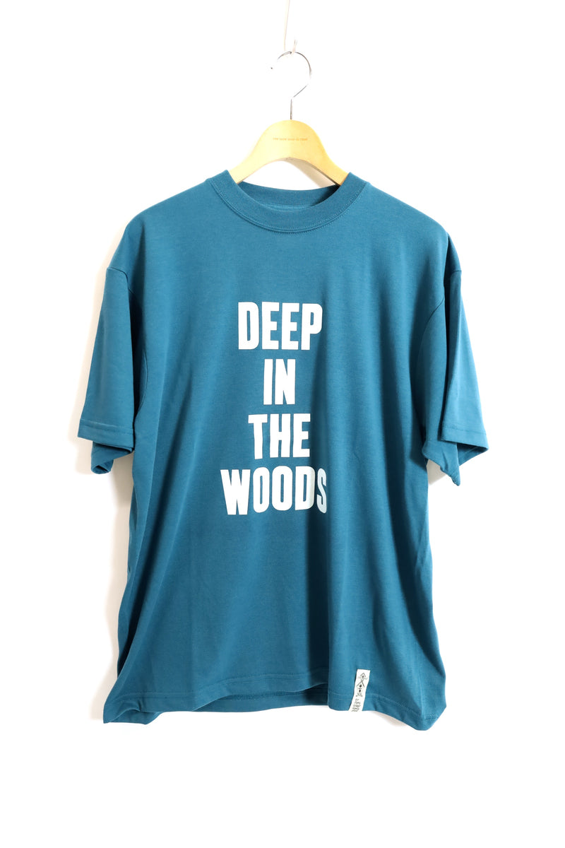 BAMBOO SHOOTS x Mountain Research / D. I. T. W. TEE(Q.D) - Peacock