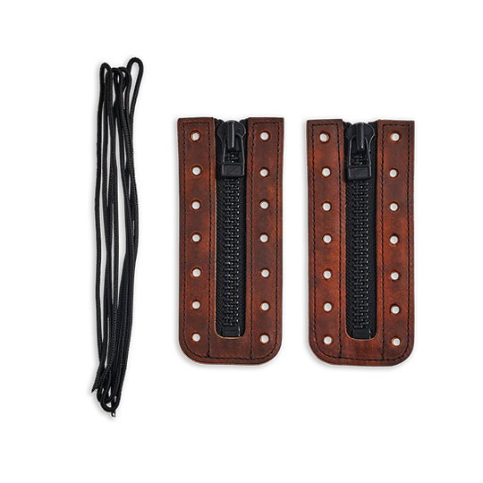 Boots Leather Zipper Unit / 6-inch Copper Rough & Tough | レッド