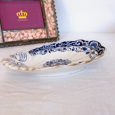 ヴィエイヤールボルドー シェル型ラヴィエ ブルー フランス