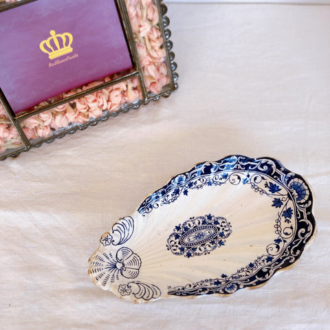 ヴィエイヤールボルドー シェル型ラヴィエ ブルー フランス