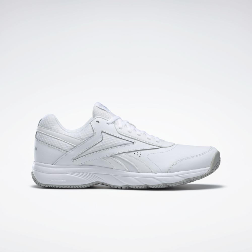 Reebok Footwear Men Walk Ultra 7 DMX Max Extra Wide Shoes WHITE